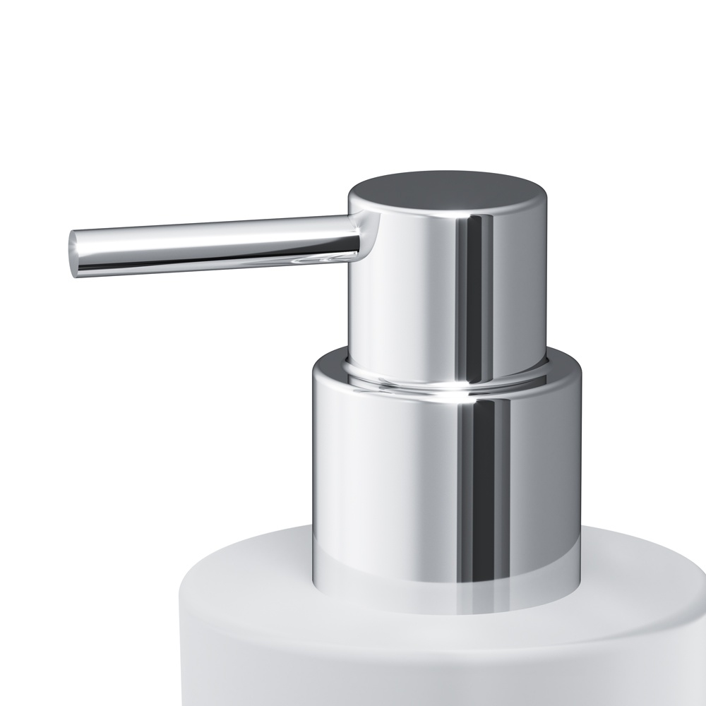 Дозатор для жидкого мыла AM.PM X-Joy настенный на 200мл округлый стеклянный хром A85A36900
