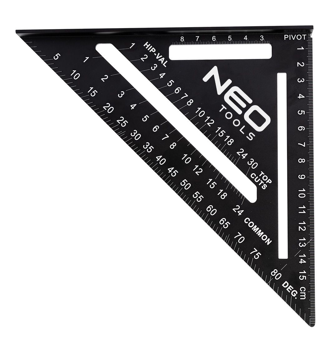 Угольник Neo Tools,18.3x18.3x2.2см, алюминий,