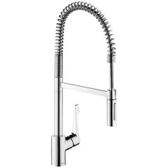 Змішувач кухонний одновентильний гнучкий HANSGROHE CENTO XXL хром латунь 14806000