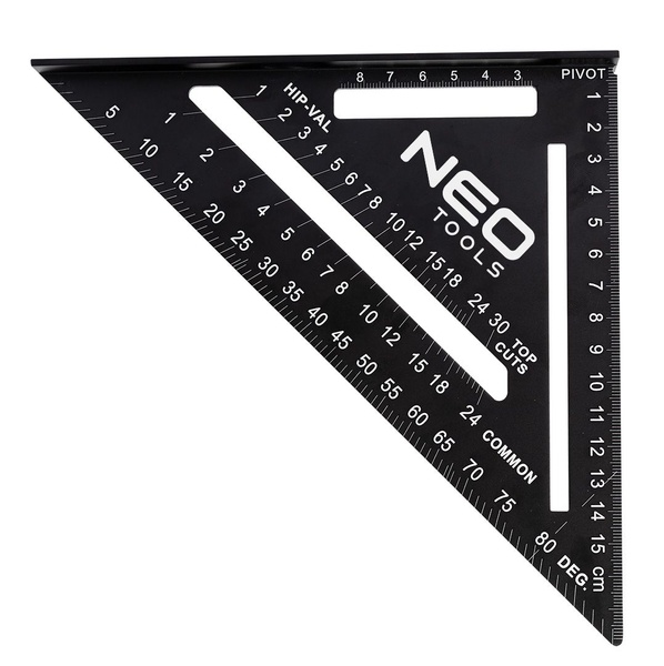 Кутник Neo Tools, 18.3x18.3x2.2см, алюміній,