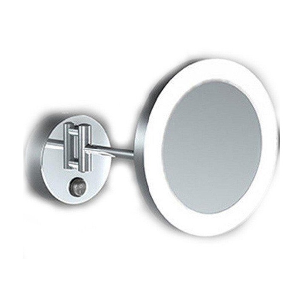 Косметичне дзеркало із підсвіткою SONIA Contract-Hospitality 165391 кругле підвісне металеве хром