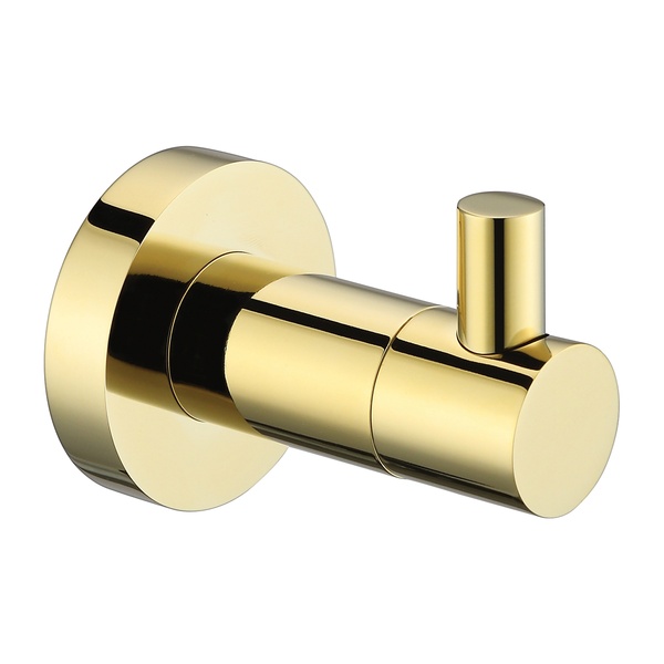 Крючок настенный одинарный OMNIRES MODERN PROJECT округлый металлический золото MP60110GL