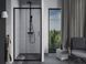 Двері для душової ніші MEXEN Apia скляні універсальні розсувні двосекційні 190x105см прозорі 6мм профіль чорний MEX-845-105-000-70-00 3 з 7