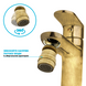 Поворотный 360° адаптер DROP COLOR CL360-BRN внешняя резьба 24 мм угол 15° латунь цвет бронзовый 3 из 6