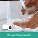 Змішувач для умивальника одноважільний HANSGROHE Tecturis S EcoSmart+ чорний латунь 73301670 3 з 4