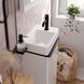 Змішувач для умивальника одноважільний HANSGROHE Tecturis S EcoSmart+ чорний латунь 73301670 4 з 4