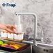 Cмеситель для кухни с краном для фильтрованной воды FRAP серый латунь F4352-22 3 из 9
