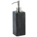 Дозатор для жидкого мыла AQUANOVA Hammam настольный на 200мл прямоугольный из камня серый HAMDIS-98 2 из 3