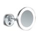 Косметичне дзеркало із підсвіткою SONIA Contract-Hospitality 165391 кругле підвісне металеве хром 1 з 2