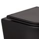 Унитаз подвесной для инсталляции безободковый черный Q-TAP Robin с сиденьем с микролифтом QT1333046ERMB 15 из 15