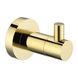 Крючок настенный одинарный OMNIRES MODERN PROJECT округлый металлический золото MP60110GL 1 из 3