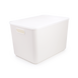 Ящик для зберігання MVM пластиковий білий 250x257x360 FH-14 XXL WHITE 7 з 12