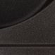 Мийка для кухні гранітна овальна PLATINUM 7750 LIRA 770x500x200мм без сифону чорна PLS-A40774 8 з 8