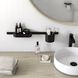 Набор аксессуаров для ванной HANSGROHE WallStoris округлый пластиковый черный 27968670 5 из 5