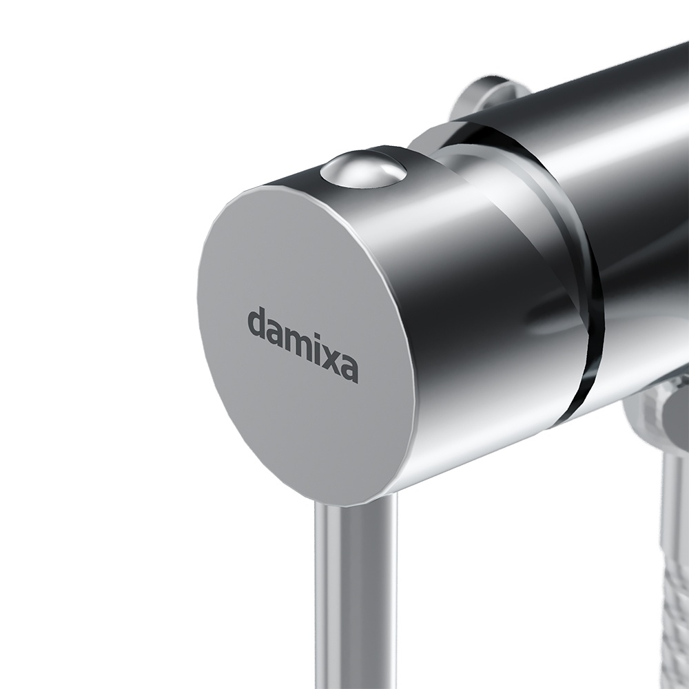 Змішувач для гігієнічного душу DAMIXA Option прихованого монтажу хром латунь 70мм 211000000