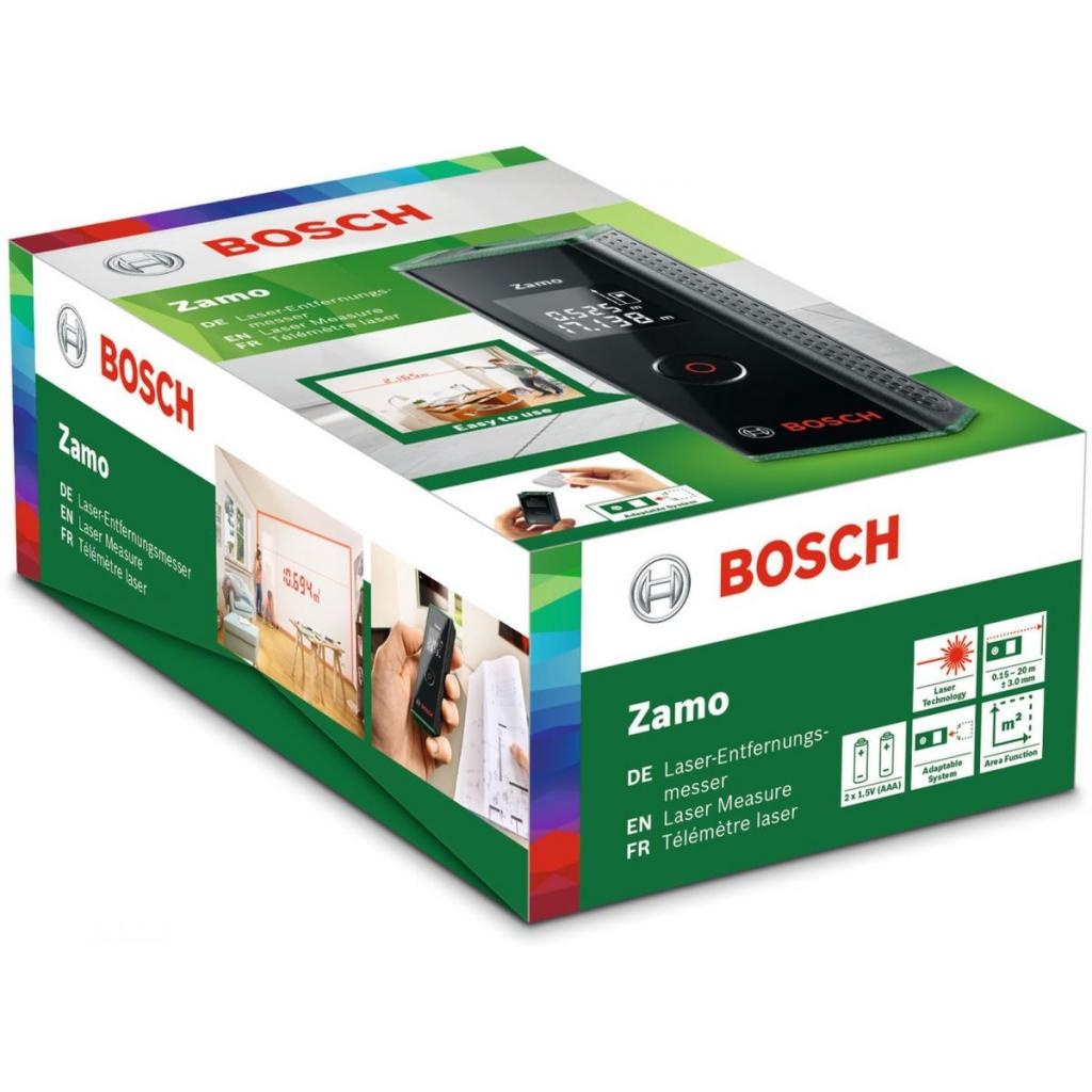 Далекомір лазерний Bosch Zamo, 0.15–20м, ±3мм, 0.085кг