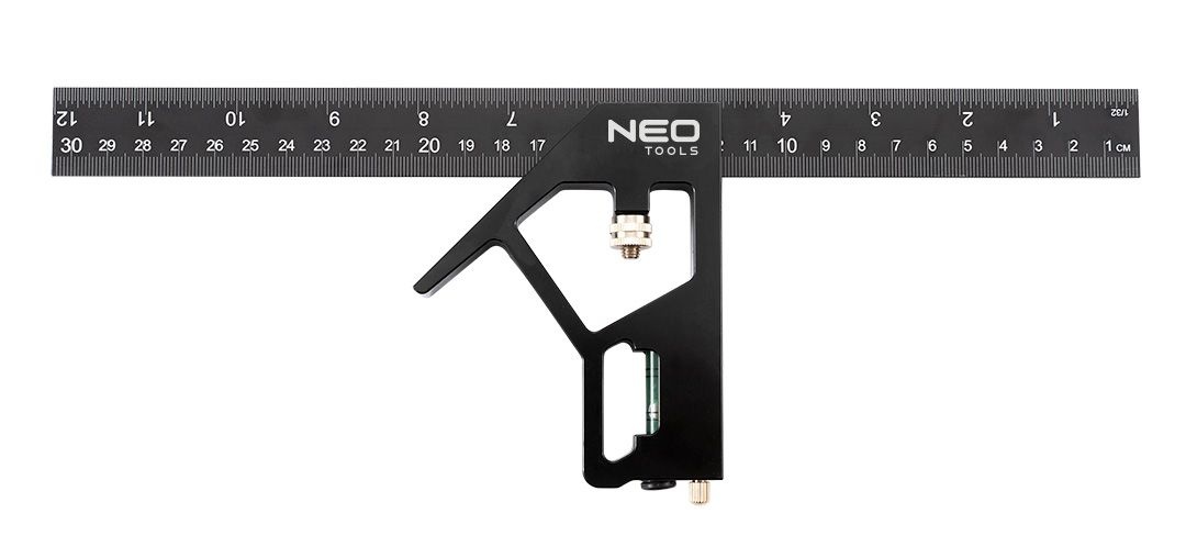 Уголок Neo Tools, 30см, алюминий, рукоятка с высокой точностью наклона