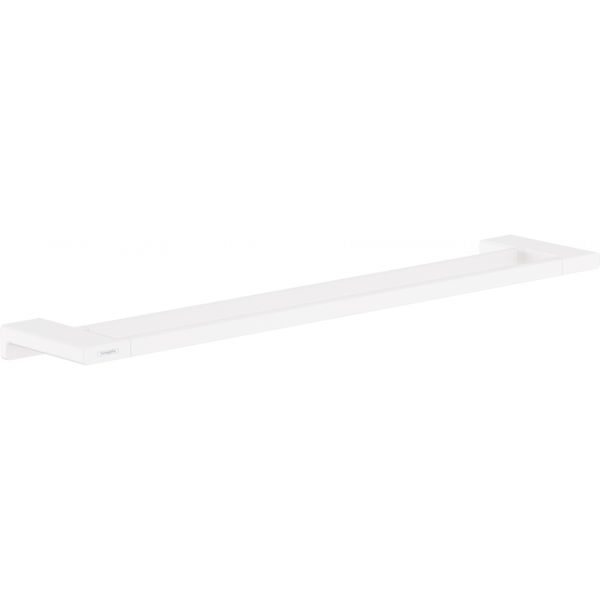 Тримач для рушників подвійний HANSGROHE ADDSTORIS 41743700 648мм прямокутний металевий білий