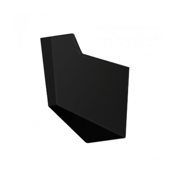 Крючок настенный одинарный SONIA S8-SWK 169900 прямоугольный металлический черный