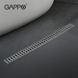 Трап лінійний для душу GAPPO 600мм із сухим затвором сірий G86007-39 5 з 6