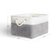 Ящик для хранения MVM тканевый серый 120x200x310 TH-10 S GRAY/WHITE 2 из 5