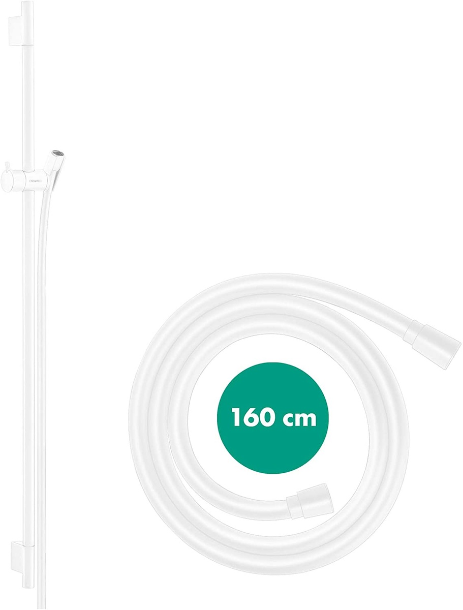 Штанга для душу HANSGROHE Unica S Puro 718мм латунь/пластик біла 28632700