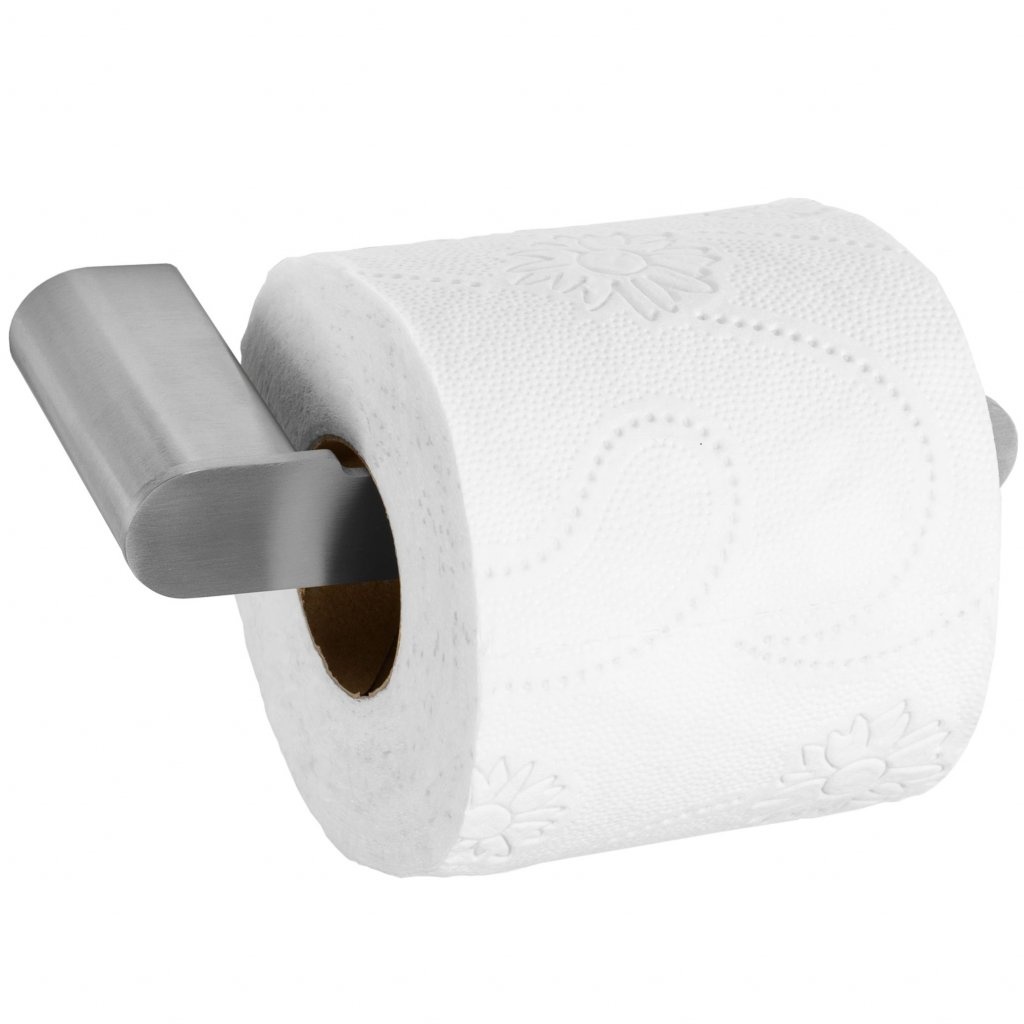 Держатель для туалетной бумаги REA 322226 округлый металлический сатин REA-77046