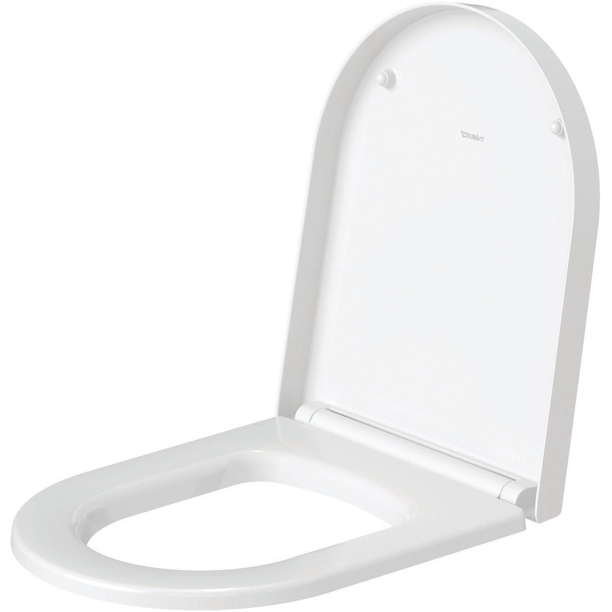 Сиденье для унитаза DURAVIT ME by Starck 0020092600 с микролифтом дюропласт 374x458мм быстросъемное 210мм между креплениями белое