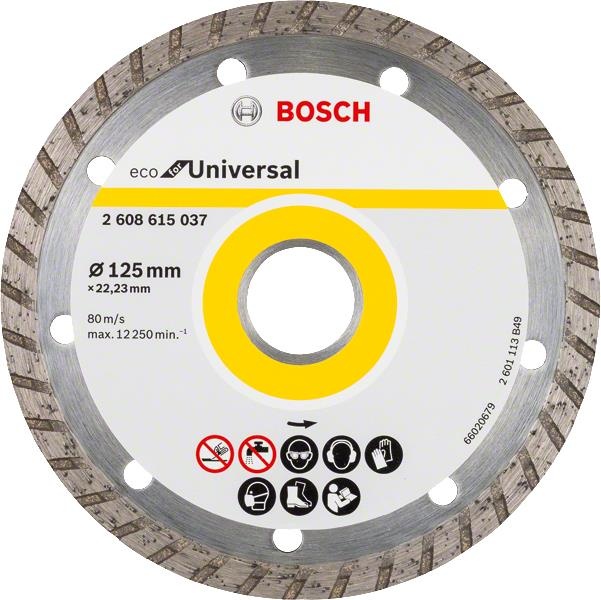 Диск алмазный Bosch Eco Univ.Turbo 125х22.23мм