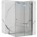 Двері скляні для душової ніші розпашні двосекційнi REA FOLD N2 120x190см прозоре скло 6мм профіль хром REA-K7437 1 з 2