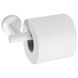 Тримач для туалетного паперу REA 322231B округлий металевий білий REA-77077 2 з 3