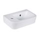 Раковина подвесная для ванной 375мм x 245мм Q-TAP Tern белый прямоугольная QT171110100LW 4 из 8