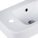Раковина підвісна для ванної 375мм x 245мм Q-TAP Tern білий прямокутна QT171110100LW 5 з 8