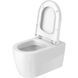 Сиденье для унитаза DURAVIT ME by Starck 0020092600 с микролифтом дюропласт 374x458мм быстросъемное 210мм между креплениями белое 6 из 8