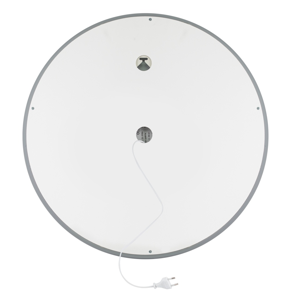 Дзеркало кругле у ванну Q-TAP Mideya 59x59см із підсвіткою сенсорне увімкнення антизапотівання QT2078B802W