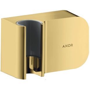 Шланговое подключение HANSGROHE AXOR One 45723990 с держателем для лейки латунное золото