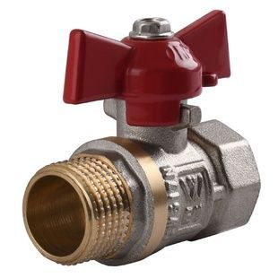 Кран кульовий WATER VALVE NV-V Q002 1" вн-зв PN20бар 000006070