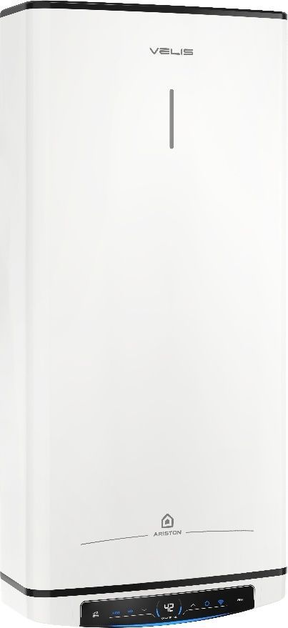Бойлер електричний універсальний 100л ARISTON Velis Pro Wi-Fi сухий тен 3кВт 1255x511x280мм 3100910