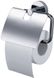 Держатель для туалетной бумаги с крышкой HACEKA Kosmos хром металл 1112657 1 из 3