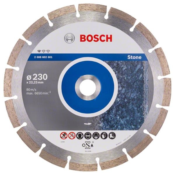 Диск алмазный Bosch Standard for Stone, 230х22.23мм