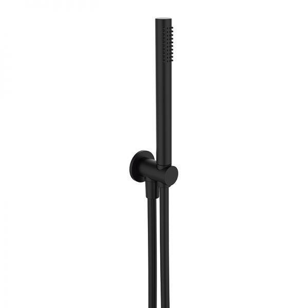 Душевой набор GRB Hydro 05040236 с ручной лейкой и шлангом с держателем черный