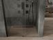 Двері для душової ніші MEXEN Omega скляні розсувні двосекційні 190x140см прозорі 8мм профіль чорний MEX-825-140-000-70-00 6 з 7