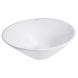 Раковина чаша накладная на столешницу в ванную 427мм x 425мм Q-TAP Amazon белая круглая QT0211K70W 1 из 4