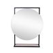 Зеркало круглое в ванную с полочкой Q-TAP Taurus 85x68.6см c подсветкой сенсорное включение QT2478ZP700BWO 1 из 7