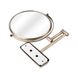Косметичне дзеркало для ванної Q-TAP Liberty бронза метал QTLIBANT1147 4 з 6