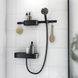 Набор аксессуаров для ванной HANSGROHE WallStoris 24250670 округлый пластиковый черный 3 из 3