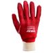Перчатки трикотажные с ПВХ покрытием (красный манжет) 120 пар SIGMA (9444371) 2 из 3