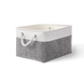 Ящик для зберігання MVM тканинний сірий 210x300x400 TH-10 L GRAY/WHITE 3 з 4