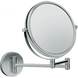 Косметическое зеркало HANSGROHE LOGIS 73561000 круглое подвесное металлическое хром 1 из 2
