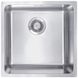 Мийка для кухні із нержавіючої сталі квадратна DEANTE Egeria 440x440x200мм матова 1мм із сифоном ZPE_010B 1 з 3